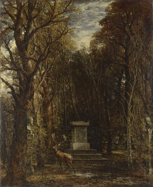 Cenotaph to the Memory of Sir Joshua Reynolds, John Constable