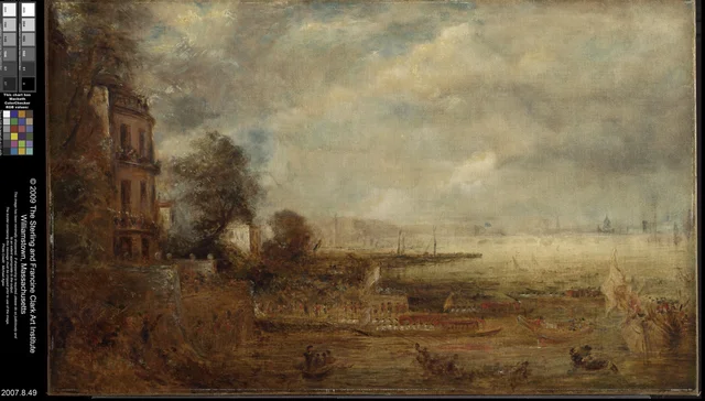 Waterloo Bridge Seen from Whitehall Stairs, John Constable