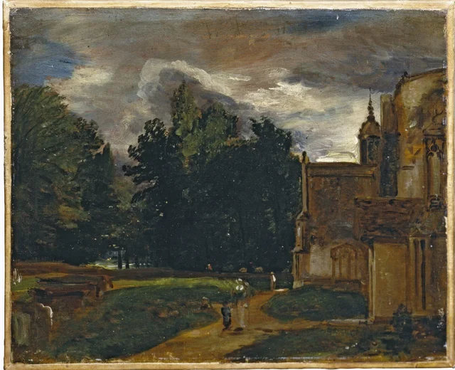 Porch of East Bergholt Church