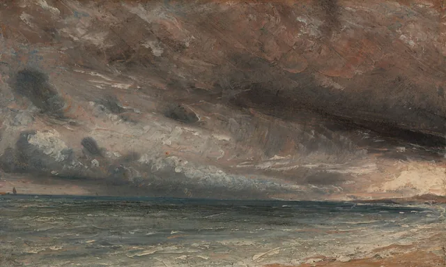 Stormy Sea, Brighton, John Constable