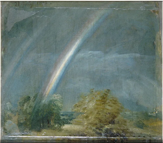 Landscape with a Double Rainbow