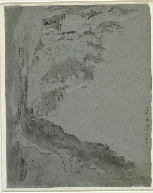 Paysage de vallée. Dove Dale