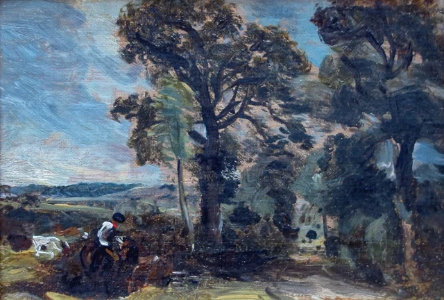 Paisaje, boceto