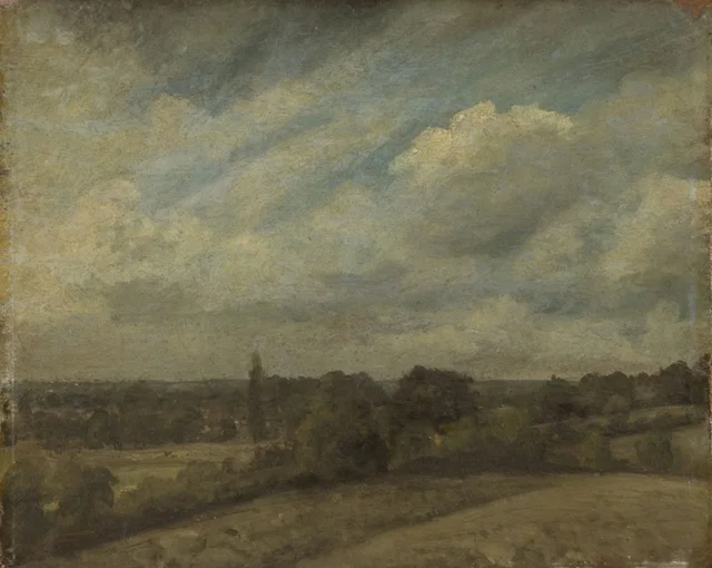 Paisaje (posiblemente el valle del Stour)