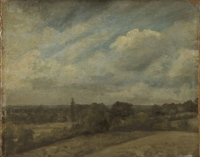 Landscape (possibly the Stour valley)
