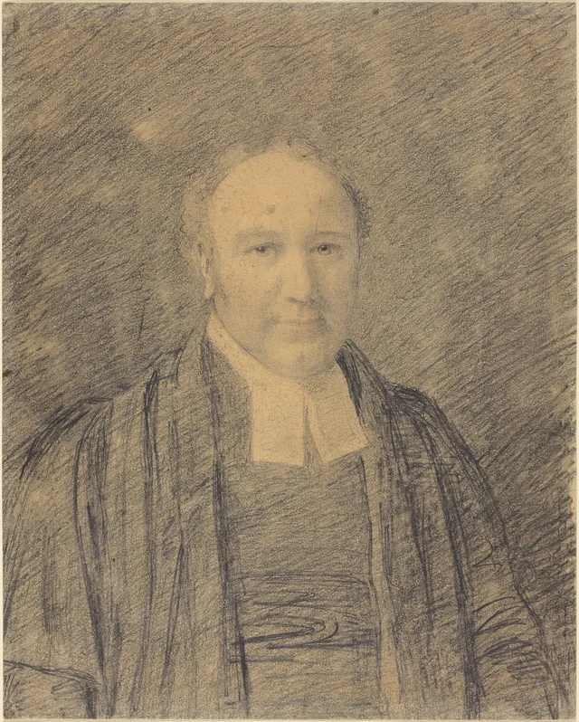 Portrait en buste d'un ecclésiastique