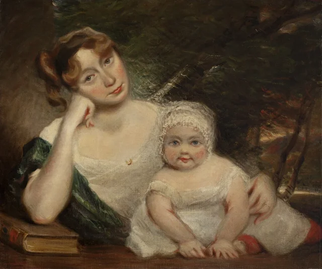 Sophia Lloyd y su hijo