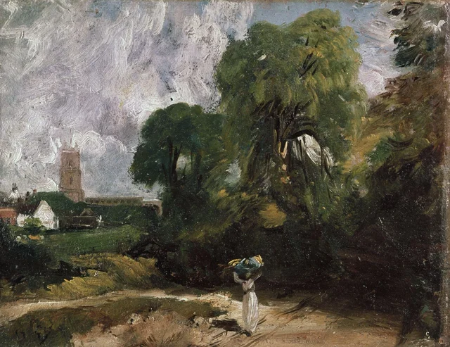 Stoke-by-Nayland, John Constable