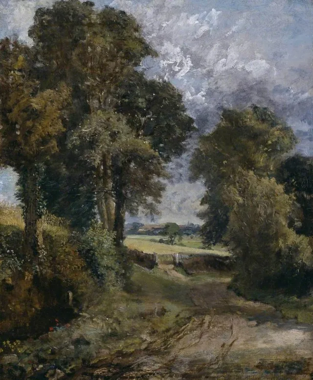 Un champ de blé, John Constable