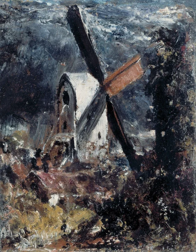 Un moulin à vent près de Brighton