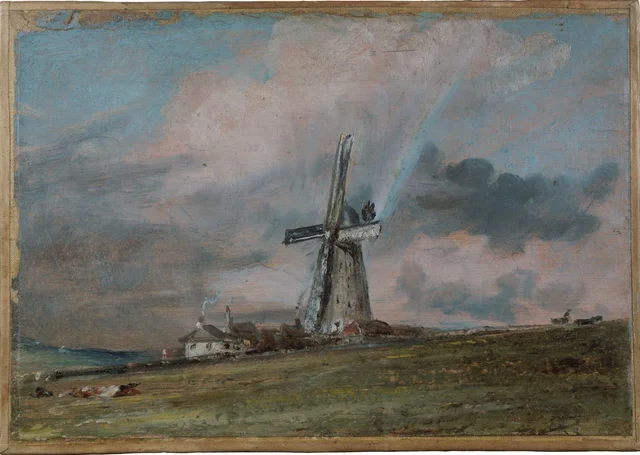 A Windmill on the Downs near Brighton, John Constable