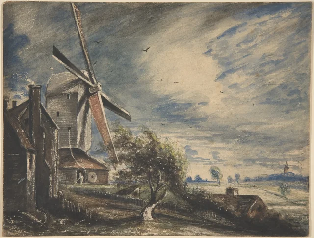 A Mill Near Colchester, John Constable