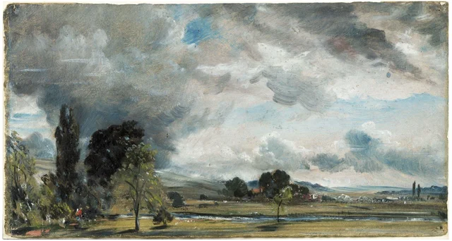 A View at Salisbury, from the Library of Archdeacon Fisher's House, John Constable