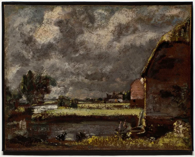 Une vue sur les rives de la Stour, John Constable