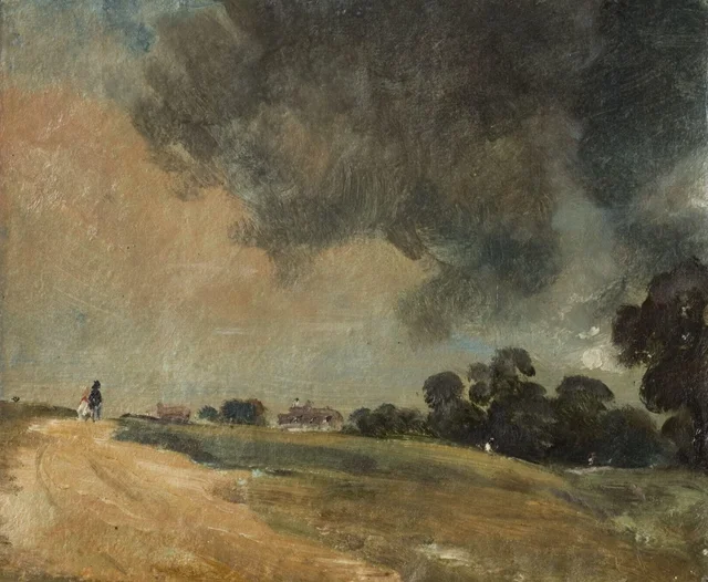 Vista en Hampstead, mirando hacia el este, John Constable
