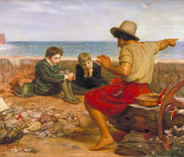 A infância de Raleigh, John Everett Millais