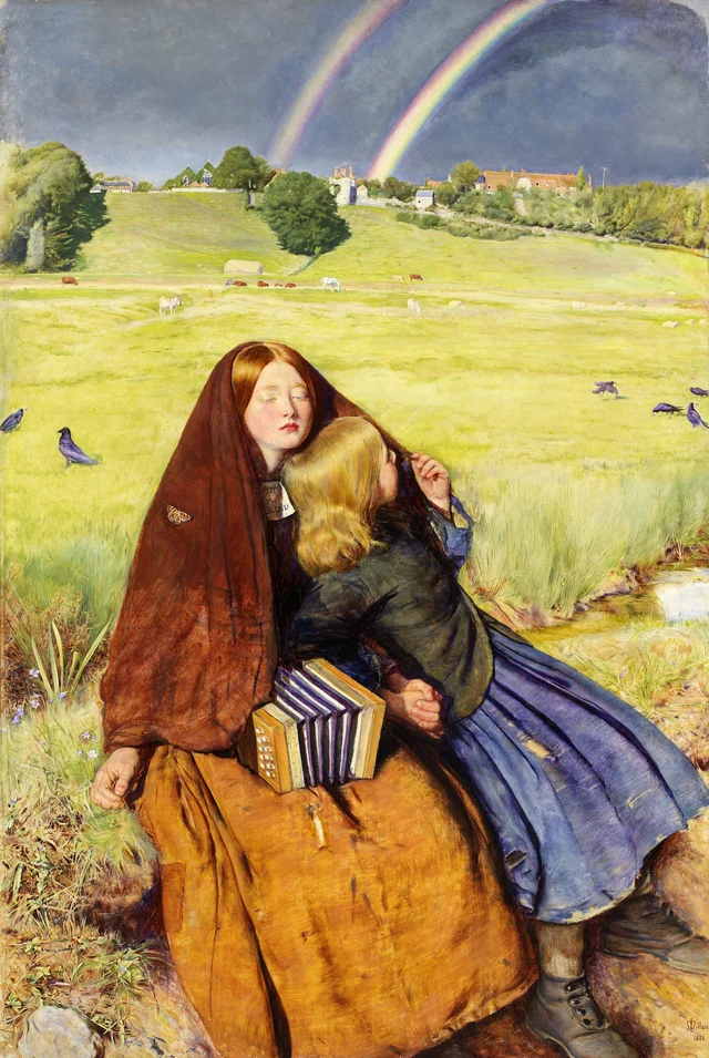 盲目の少女