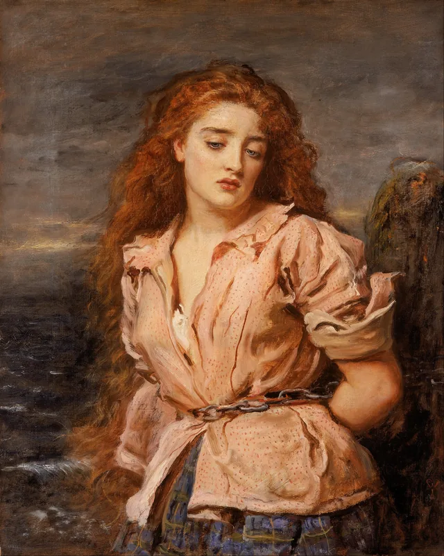 A mártir de Solway, John Everett Millais