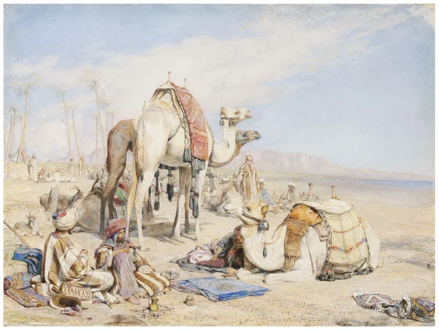 Uma parada no deserto, John Frederick Lewis