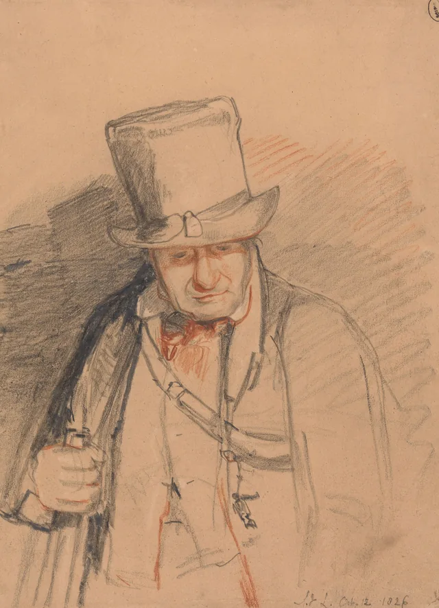 Um guarda-chefe, castelo de Windsor, 1826