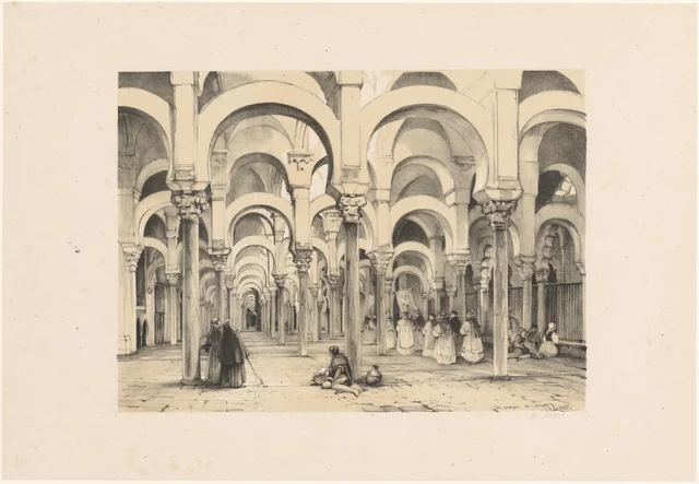 Interior da Mesquita de Córdoba