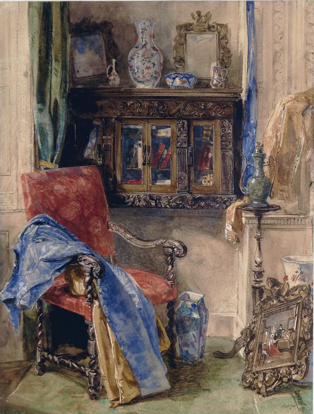 Interior de um ateliê