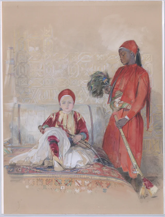 Iskander Bey e seu criado, John Frederick Lewis