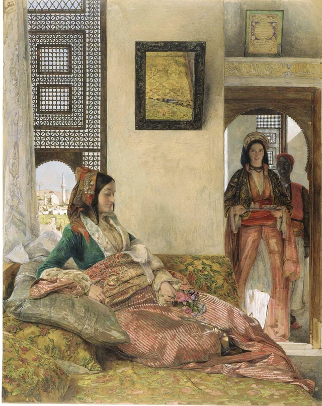 A vida no harém, Cairo, John Frederick Lewis