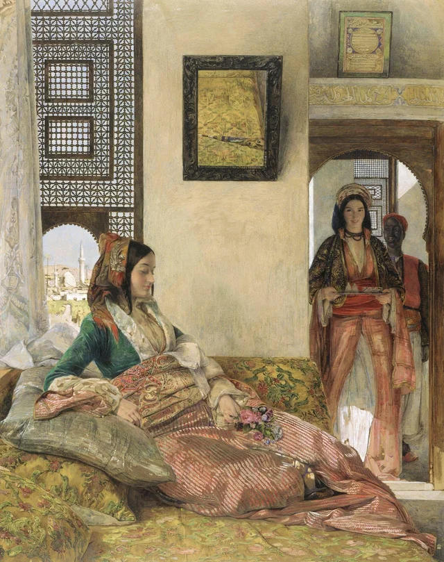 La vida en el harén, El Cairo, John Frederick Lewis
