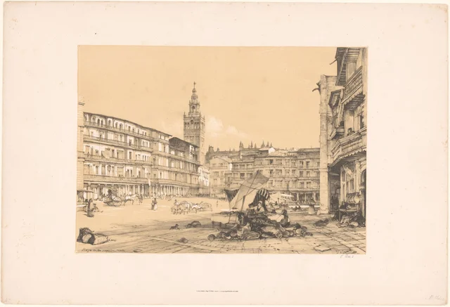 Plaza de San Francisco, Séville, John Frederick Lewis