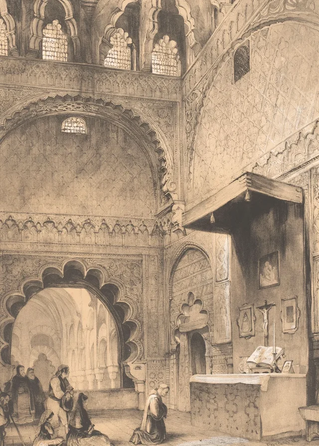 Capilla de Villaviciosa (Bocetos de un viaje a España), John Frederick Lewis