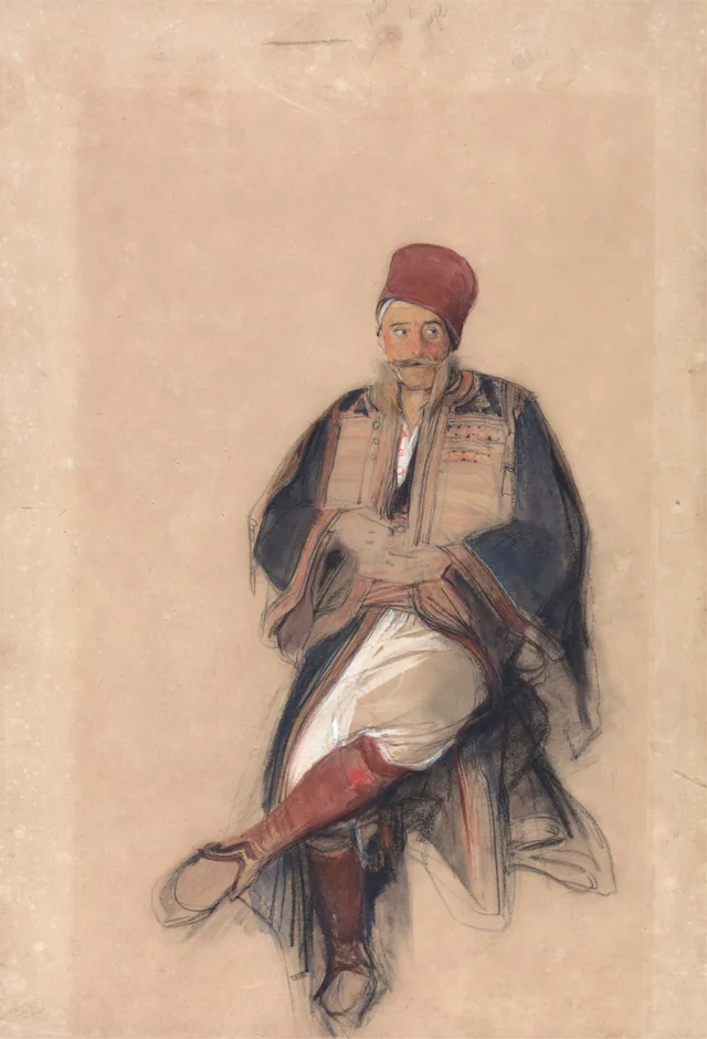 Turco sentado, John Frederick Lewis