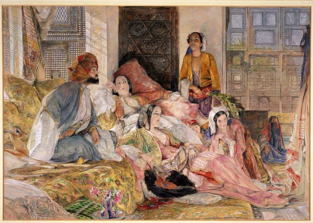 O harém, Cairo, John Frederick Lewis