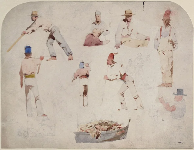 Venetian boatman, John Frederick Lewis