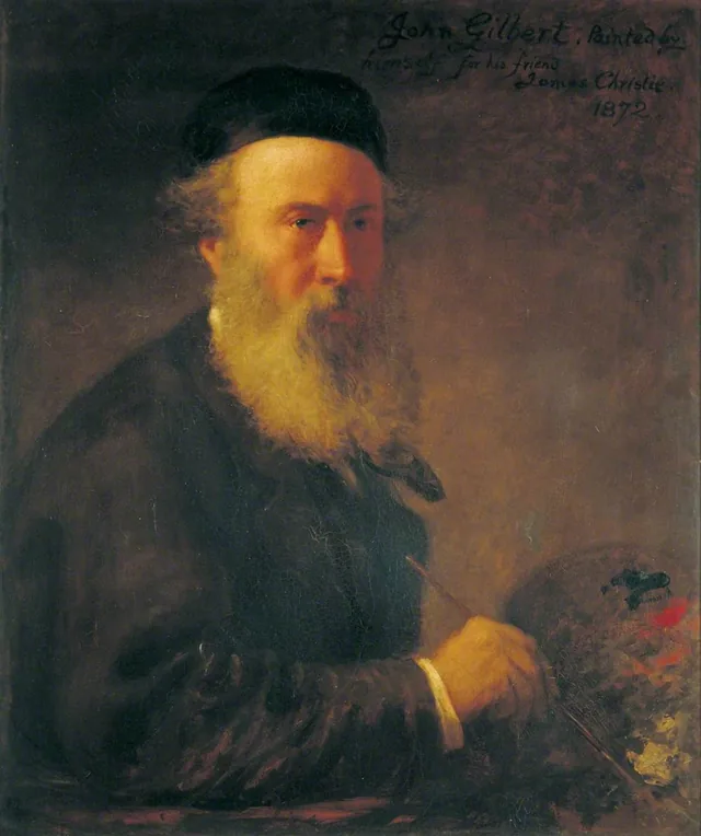 Autoportrait, John Gilbert