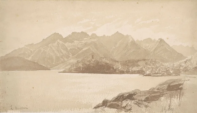 O lago Manapouri, John Gully