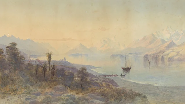 El lago Wakatipu, John Gully