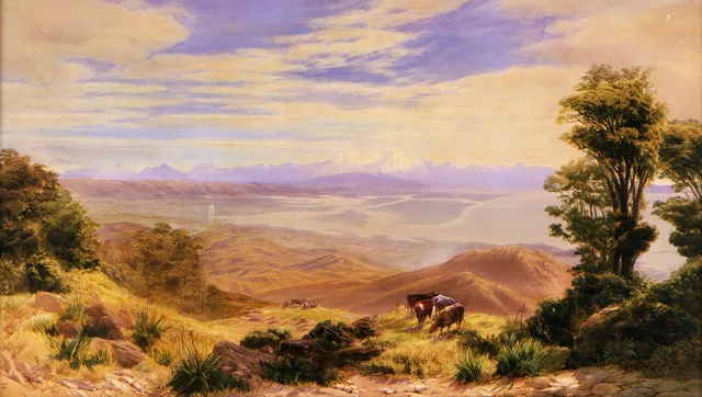 Paisagem, Nelson 1871, John Gully