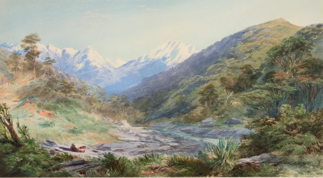 Paisagem, Alpes do Sul, John Gully