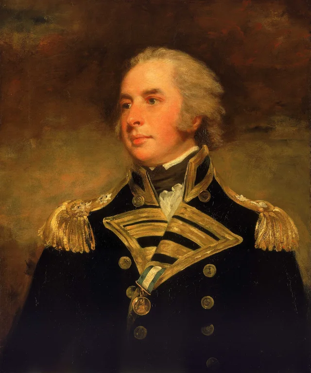El vicealmirante lord Hugh Seymour, 1759-1801, John Hoppner
