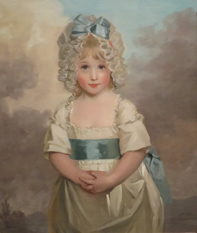 Miss Charlotte Papendick as a Child, John Hoppner