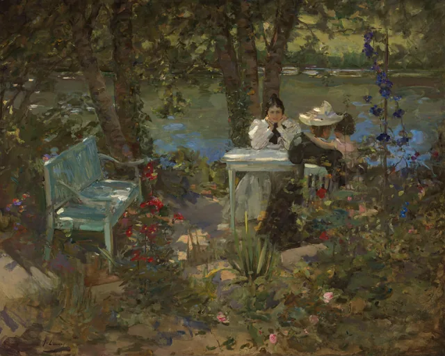 Um jardim na França