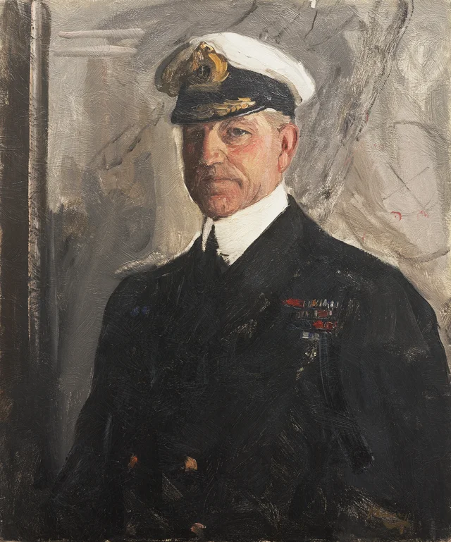 O almirante Sir James Startin, KCB, AM, RNR, John Lavery