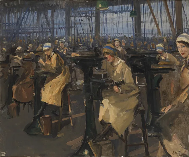 Elswick, 1917: a empresa Armstrong, Whitworth, John Lavery