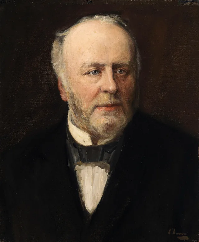 Portrait of John Thomas Gilbert (1829-1897), Antiquarian, John Lavery