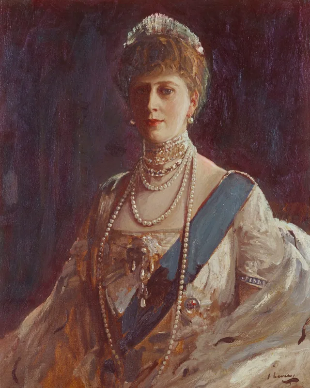 Queen Mary (1867-1953), John Lavery