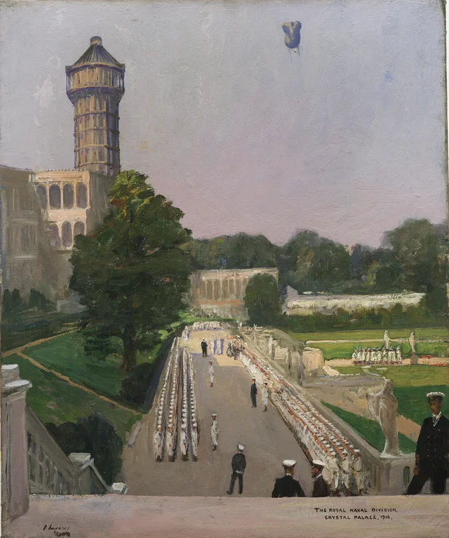RND Crystal Palace, 1916. O lugar chamado tombadilho