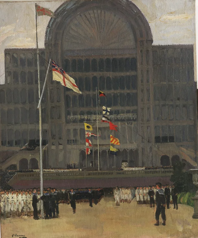 RNVR Crystal Palace, 1917, John Lavery