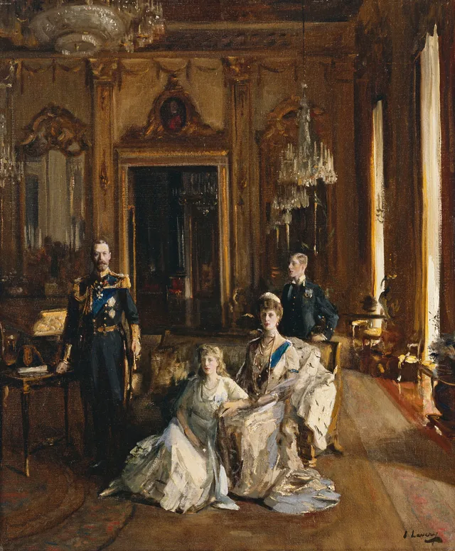 A família do rei Jorge V