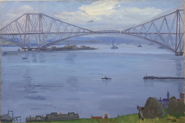 Le pont du Forth, 1914, John Lavery